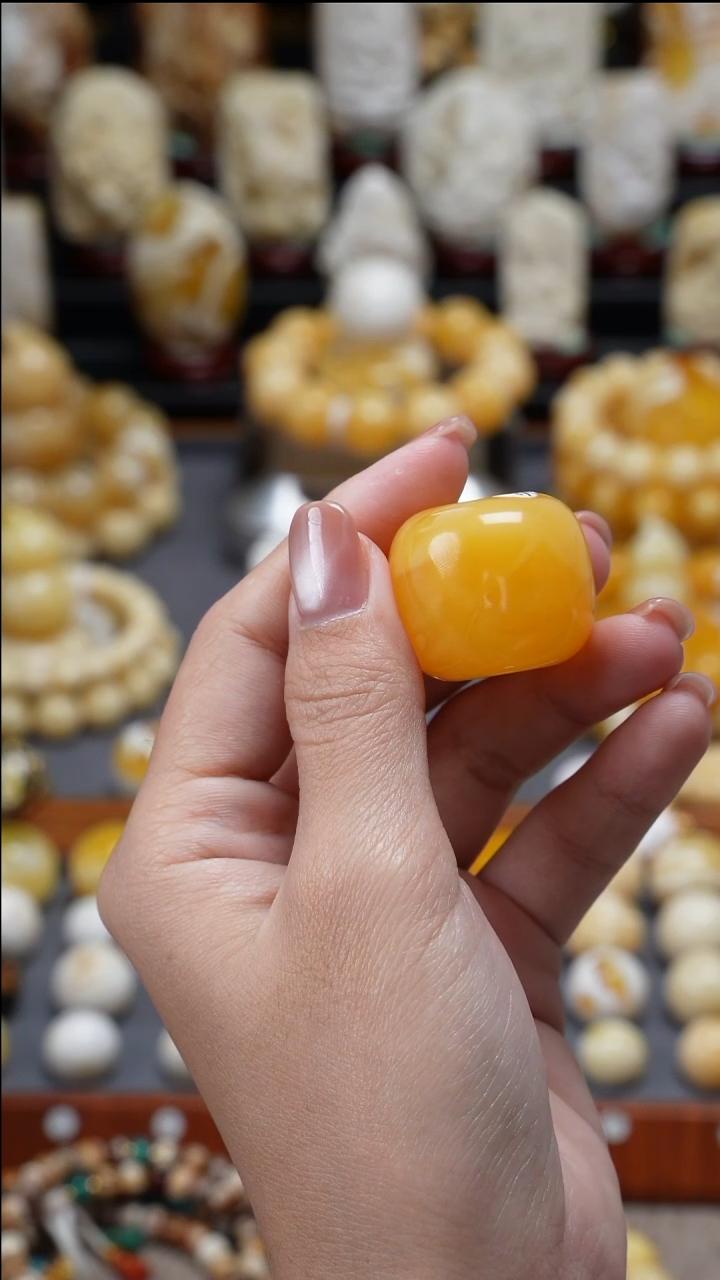 手链琥珀未镶嵌原矿天然琥珀蜜蜡