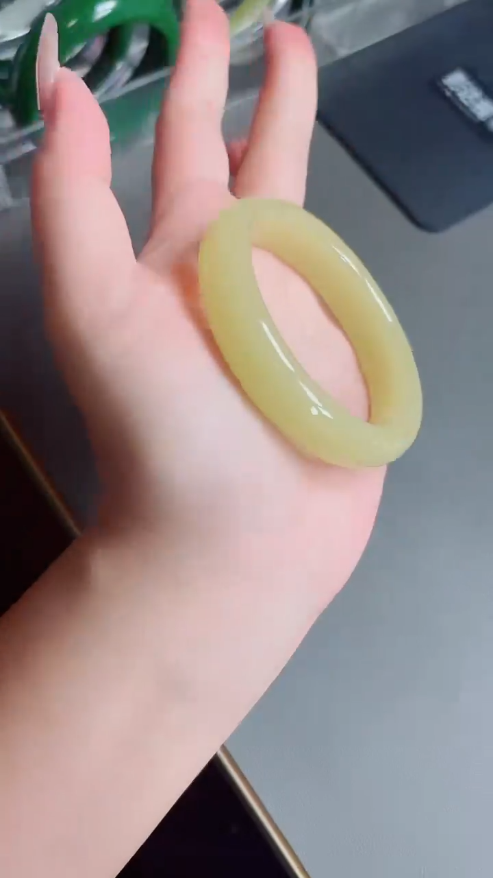 未镶嵌手镯和田玉166-7-54