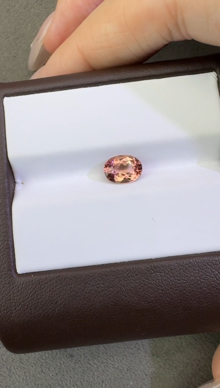 碧玺珠宝半成品未镶嵌1.23ct