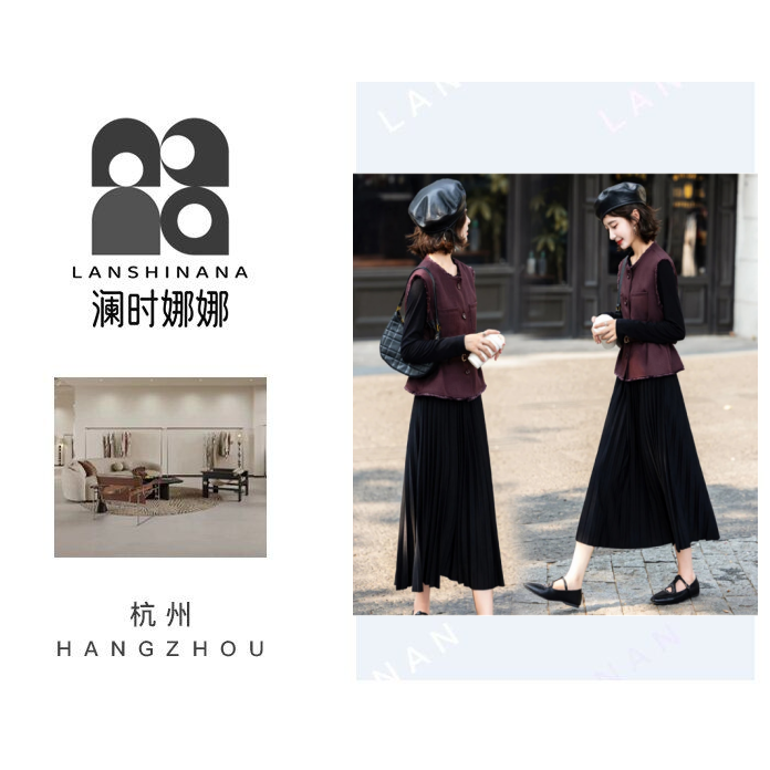 5581小香风连衣裙2024春秋季新款高级感气质收腰A0-4971