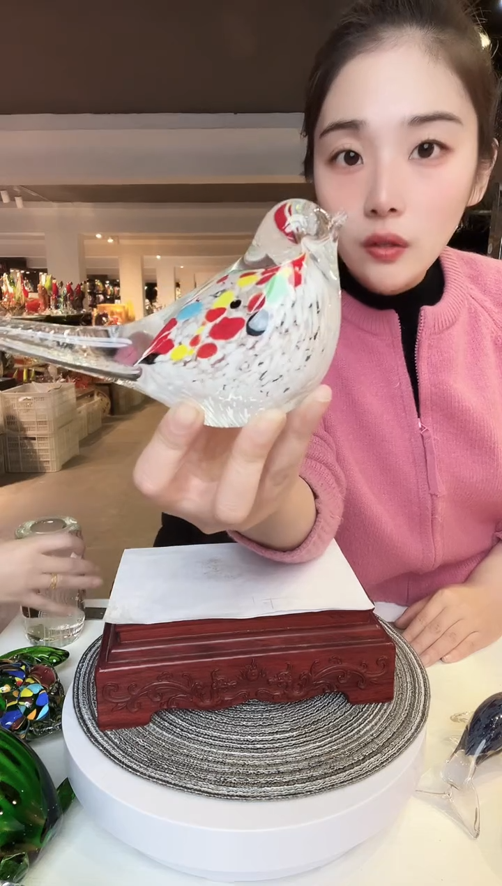 【闪购商品】茶盏琉璃摆件家居摆件