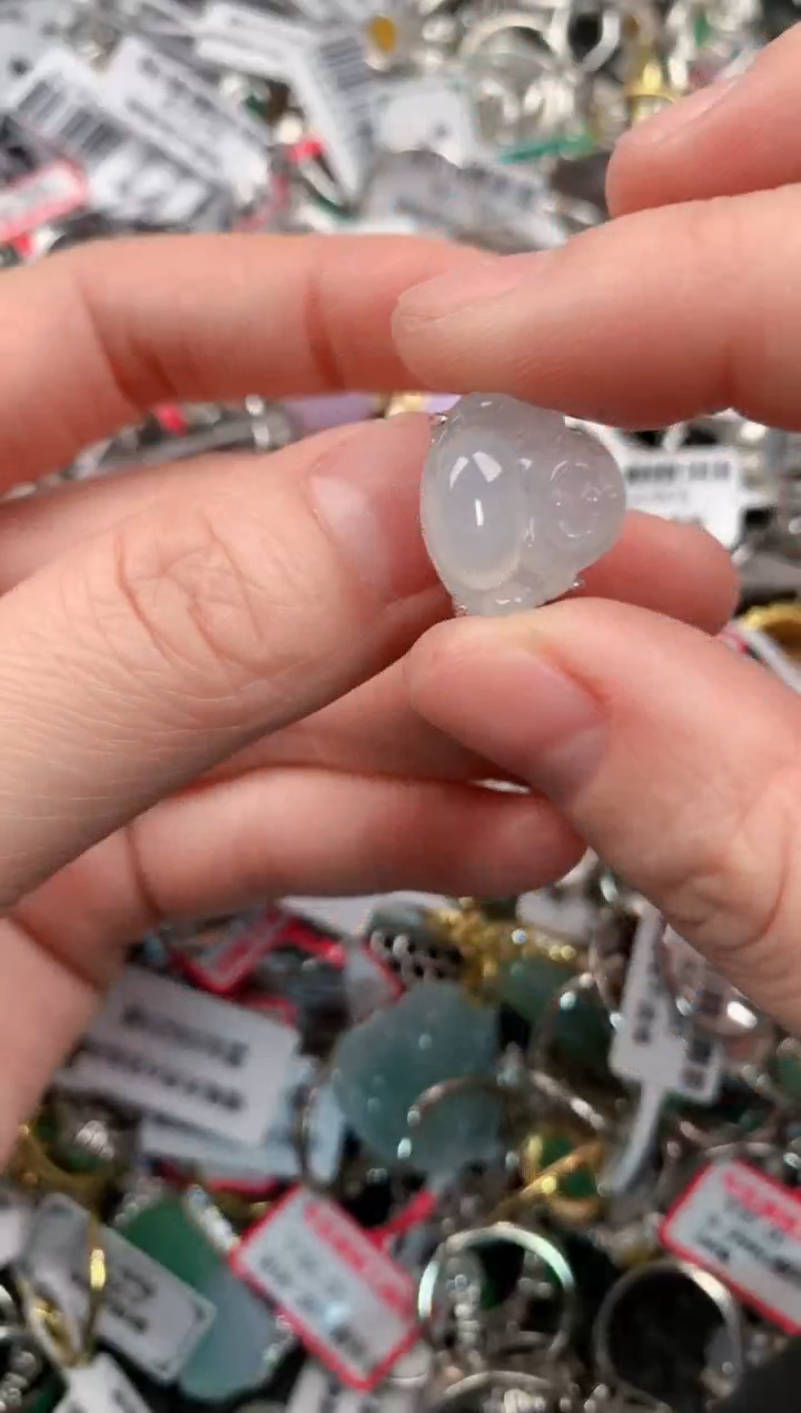 银S925镶嵌戒指翡翠8                  3