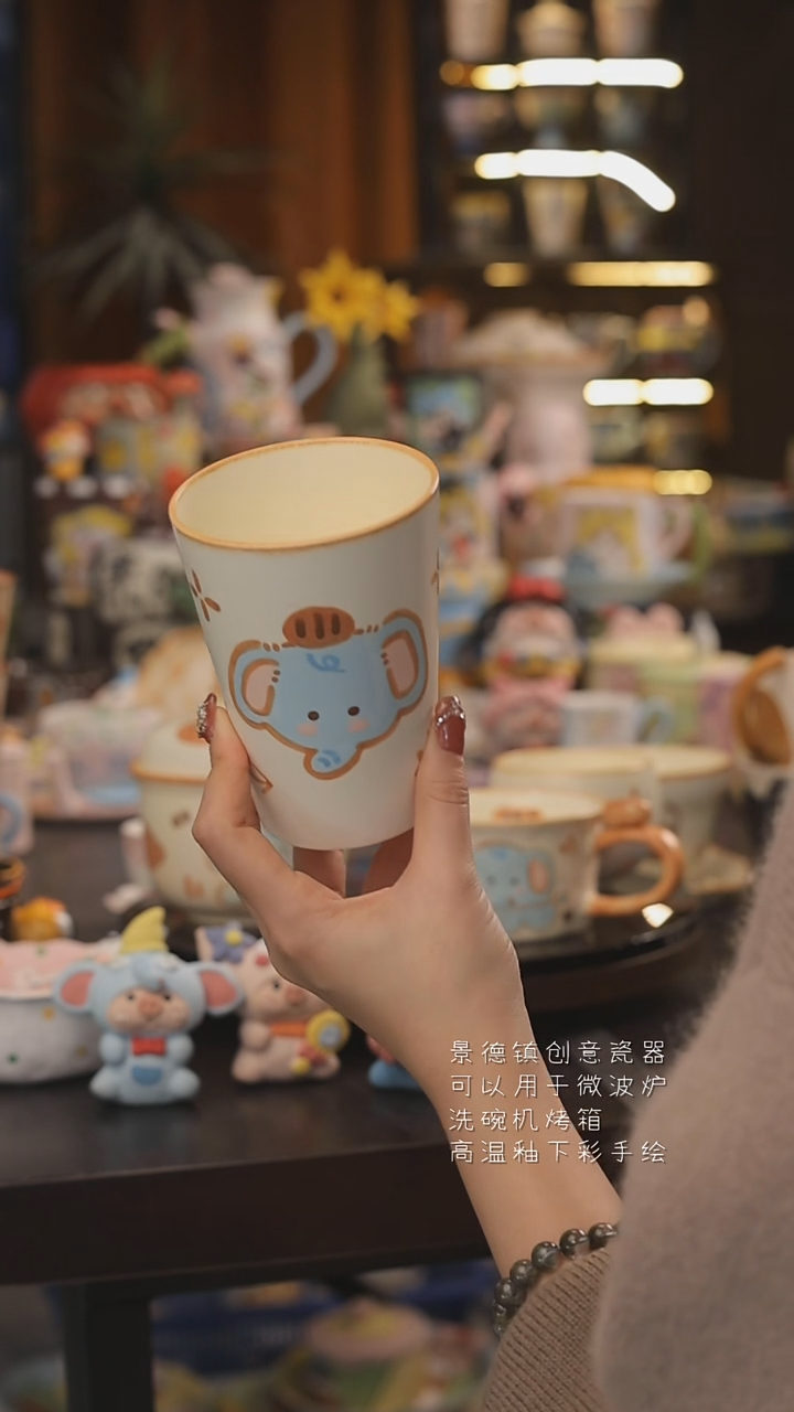 景德镇釉下彩绘设计师款式陶瓷