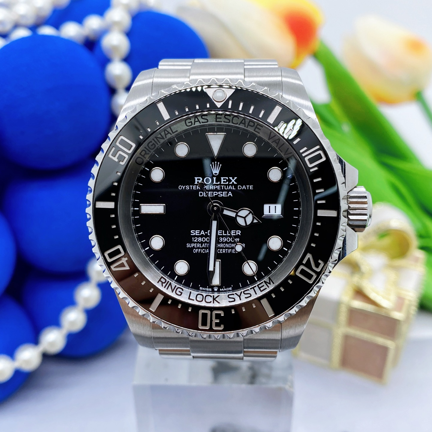 99新 Rolex/劳力士 老佛爷/劳力士126660/自动机械/23年全套/44mm