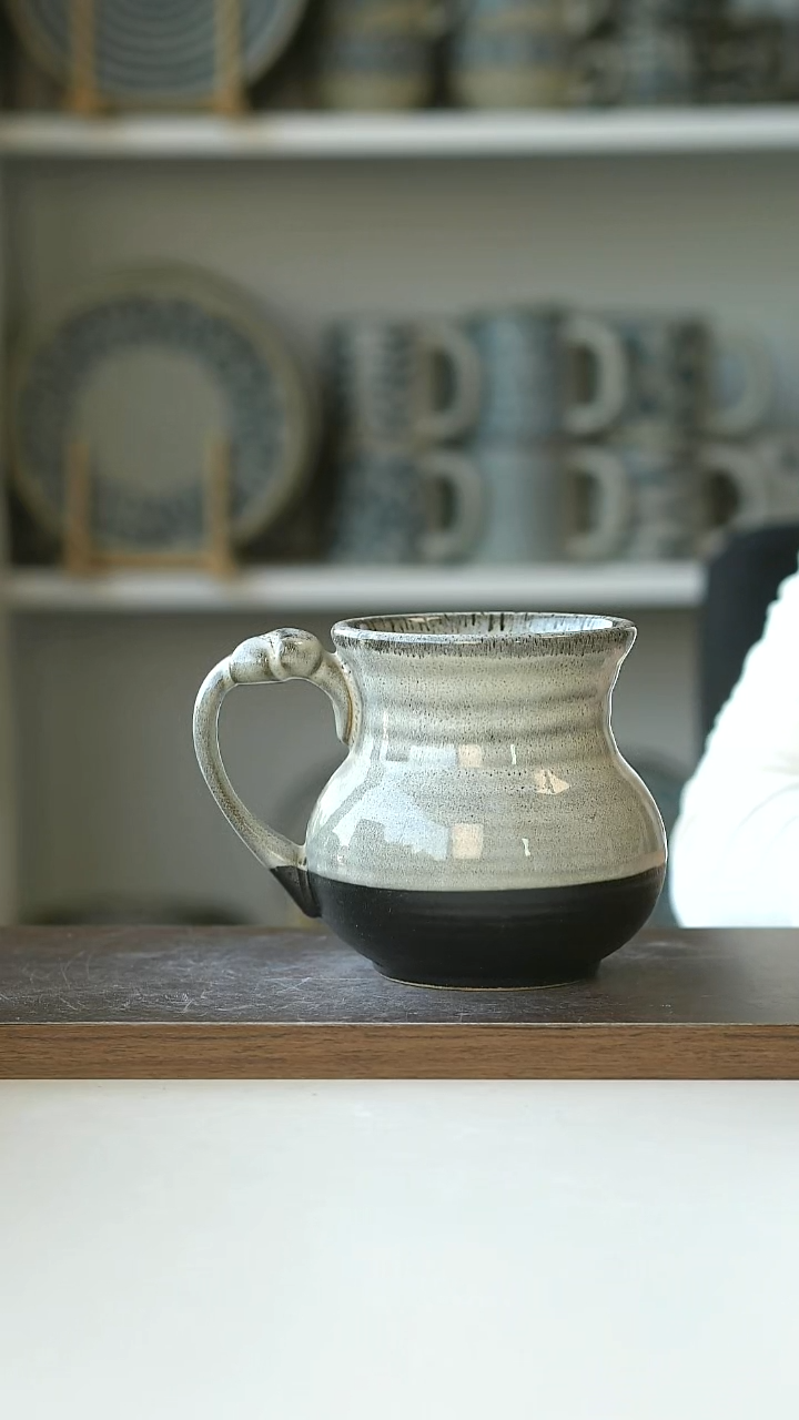 陶烟岚绳结杯400ml@4-2@微瑕