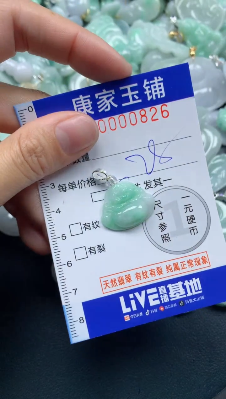颈饰未镶嵌翡翠826