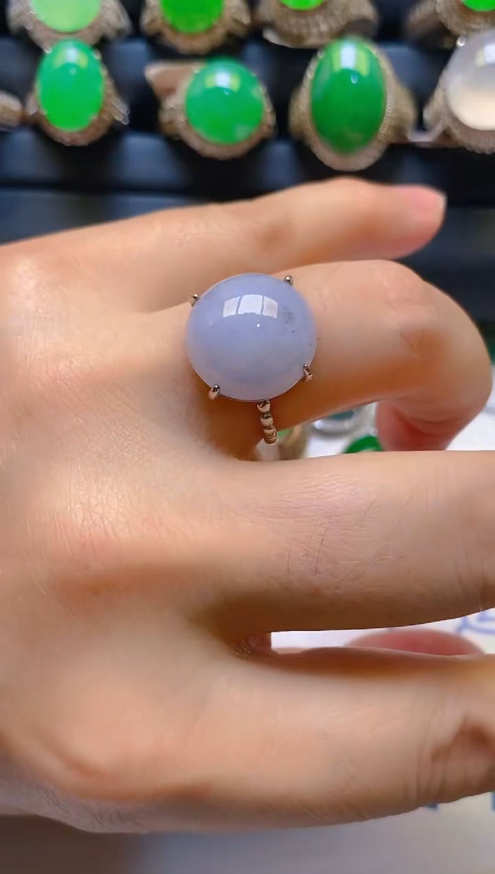 【闪购商品】翡翠耳饰银S925镶嵌天然A货翡翠1