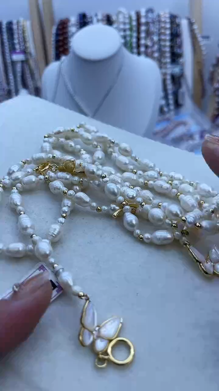 【闪购商品】淡水珍珠项链未镶嵌969多样性发货 发其一