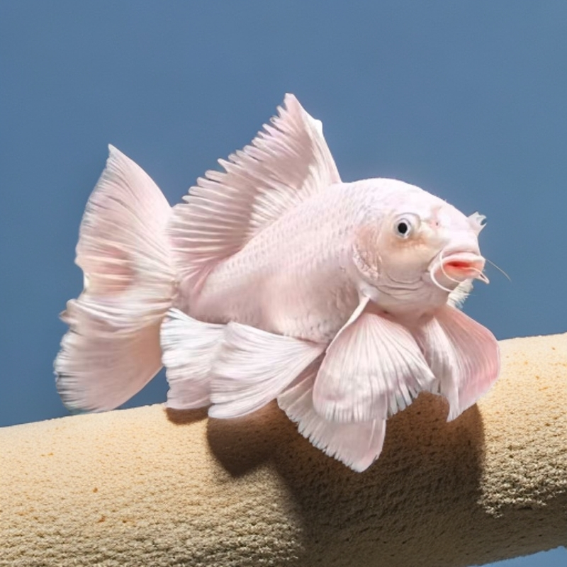 台湾精品纯种赛级普身蝴蝶鲤狮子头金鱼冷水鱼好易活