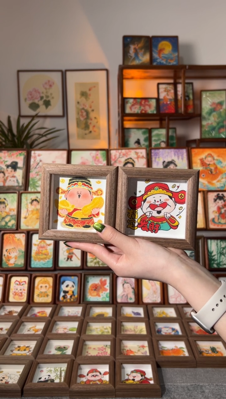 【闪购商品】国画花發 指定發 一组11