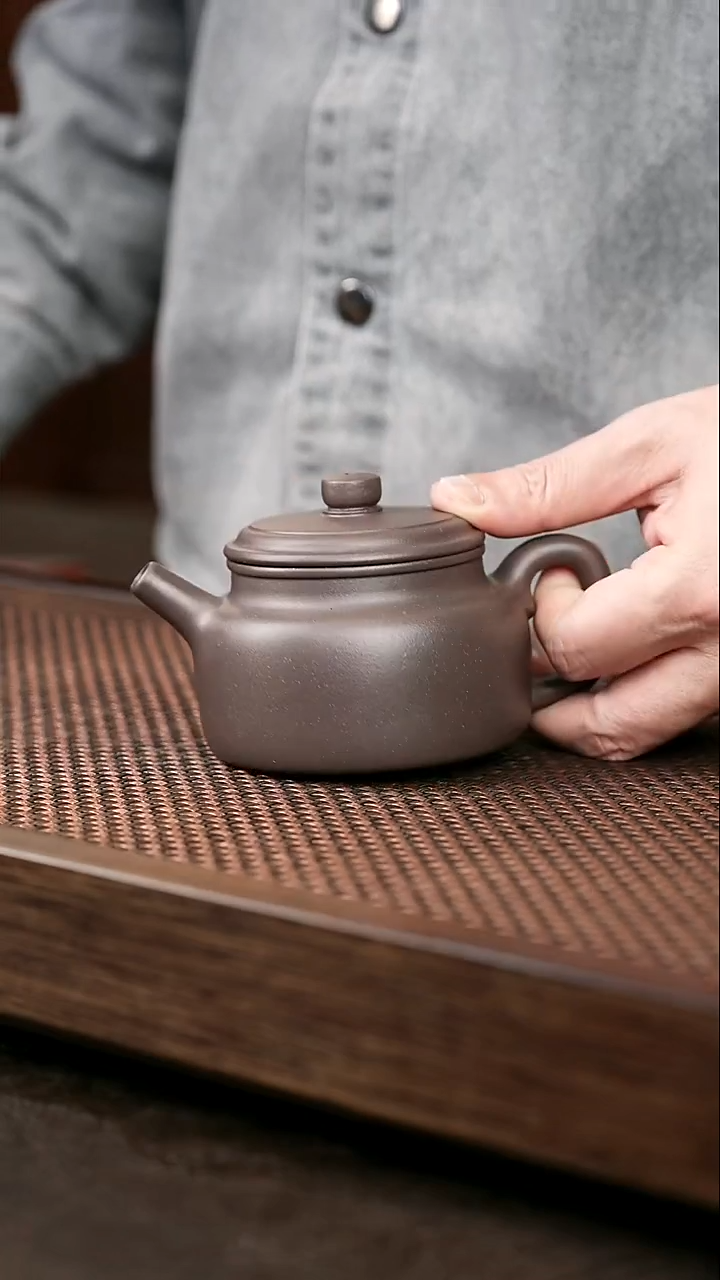 茶壶紫砂天青德钟
