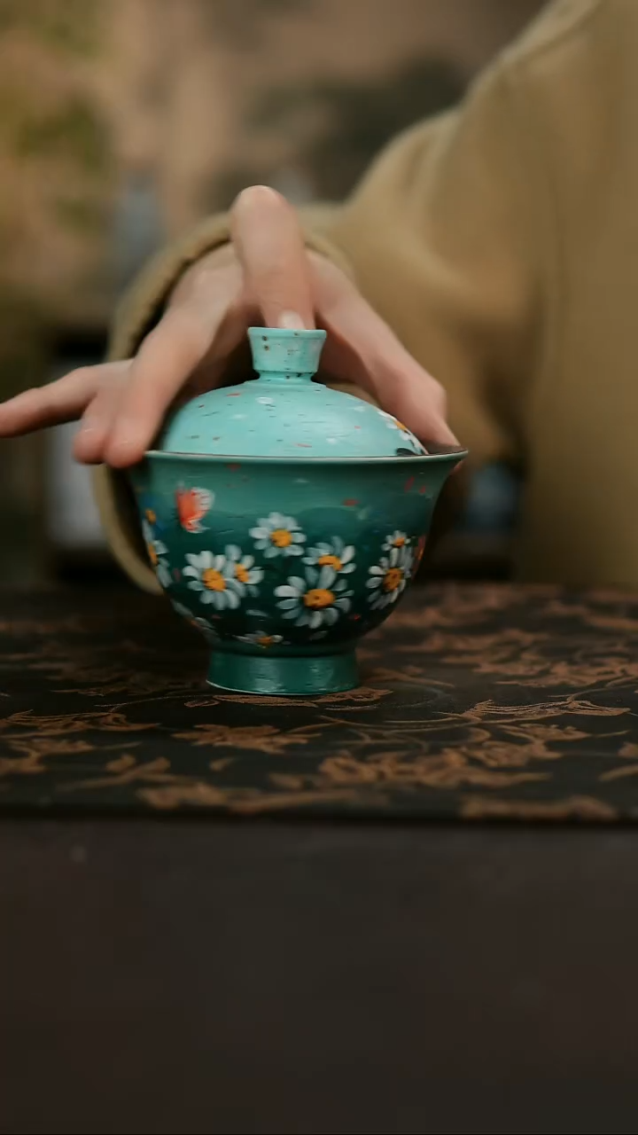 景德镇陶瓷杯碗柴烧多人