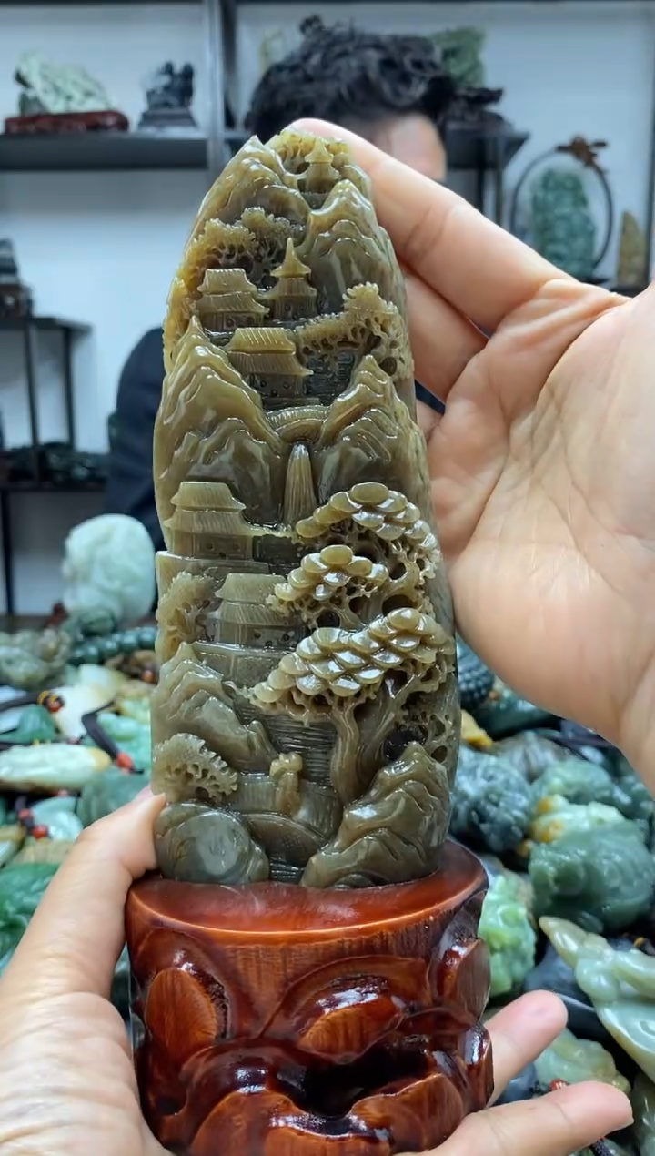 【闪购商品】和田玉摆件未镶嵌1