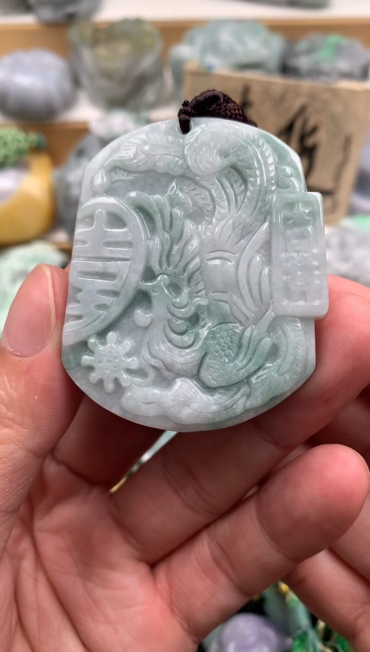 吊坠(不含链)未镶嵌翡翠1