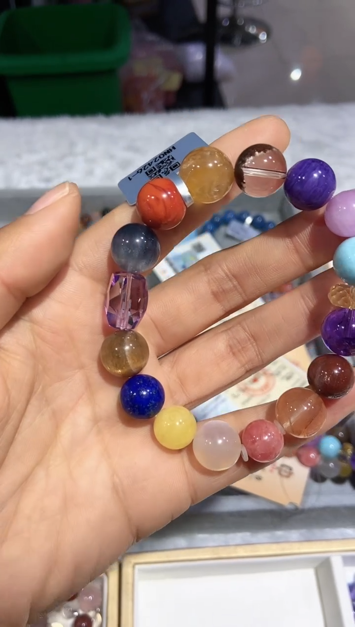 【闪购商品】水晶手串未镶嵌多宝