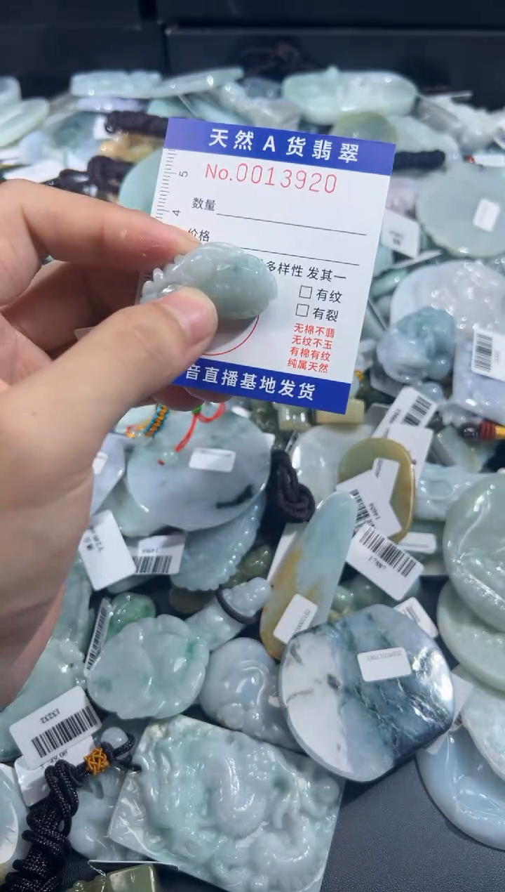 【闪购商品】翡翠颈饰未镶嵌天然翡翠