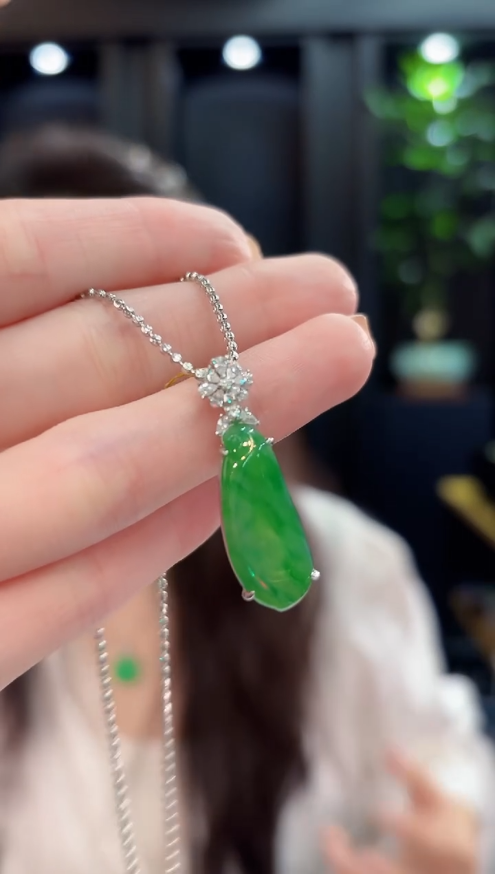 吊坠(不含链)未镶嵌翡翠 缅甸A货/支持复检/一件