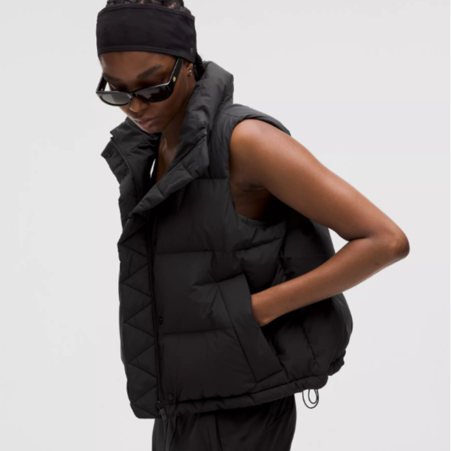 lululemon/露露乐蒙 Wunder Puff 600蓬女款四格泡芙羽绒马甲/Z