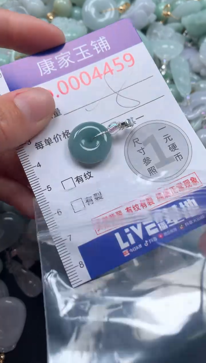 颈饰未镶嵌翡翠4459