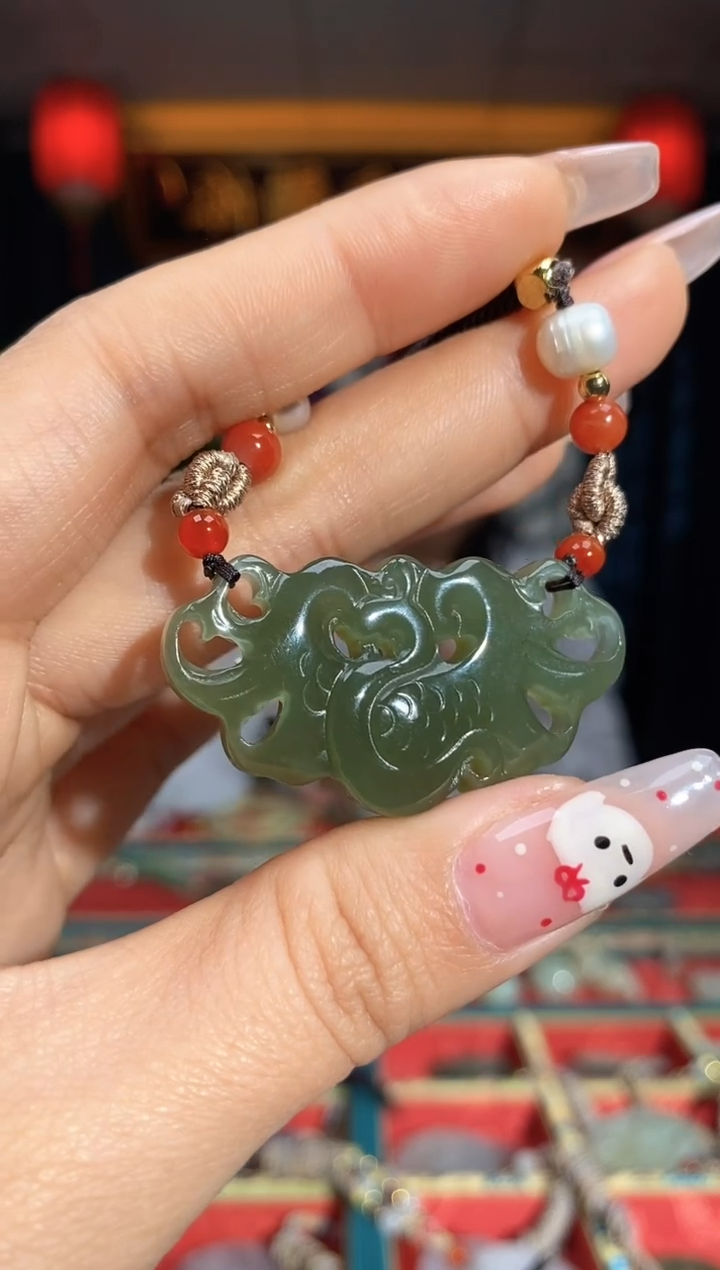 【闪购商品】和田玉颈饰未镶嵌凤凰