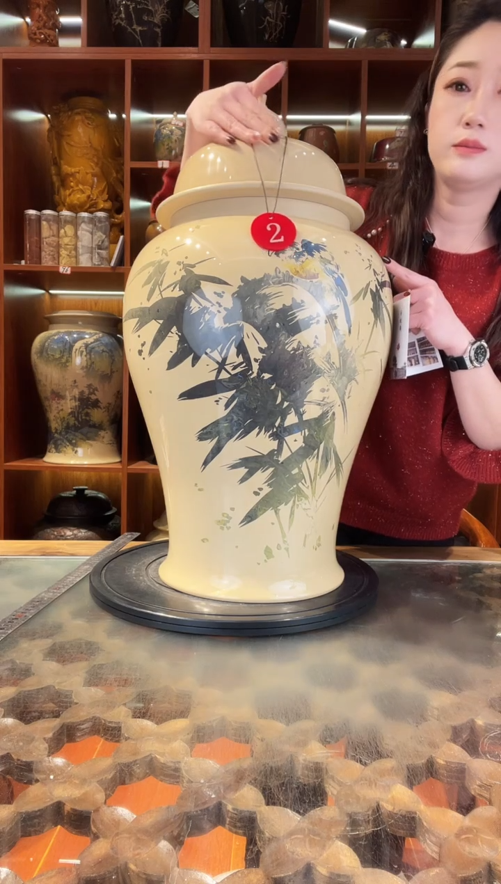 【闪购商品】缸李旭泽作品大号将军缸@2