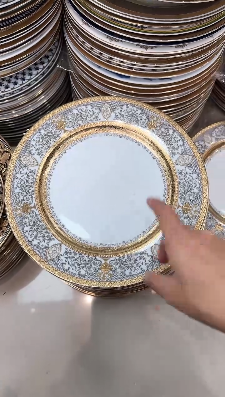 【闪购商品】瓷片10.5寸平盘微瑕  福利价  福利价