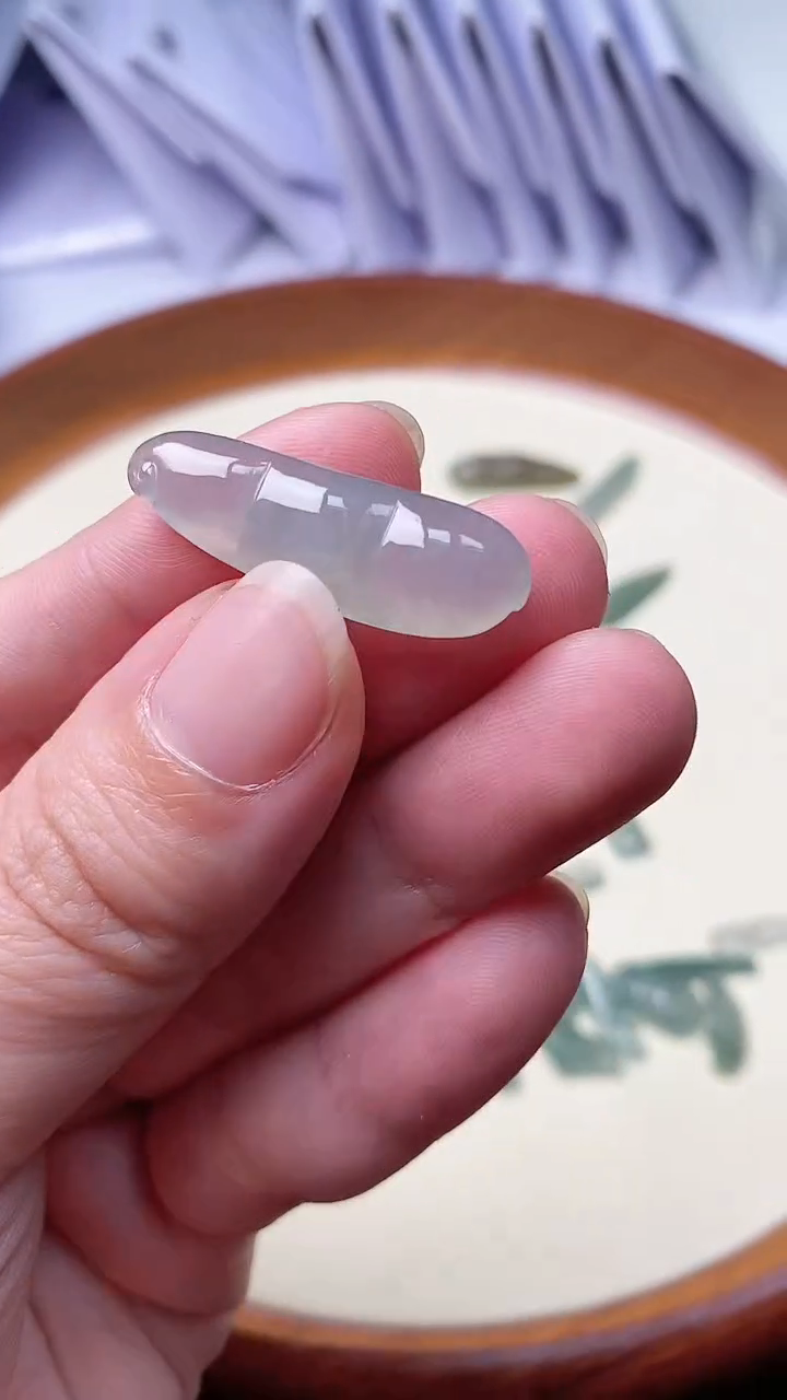 【闪购商品】翡翠挂件未镶嵌豆子