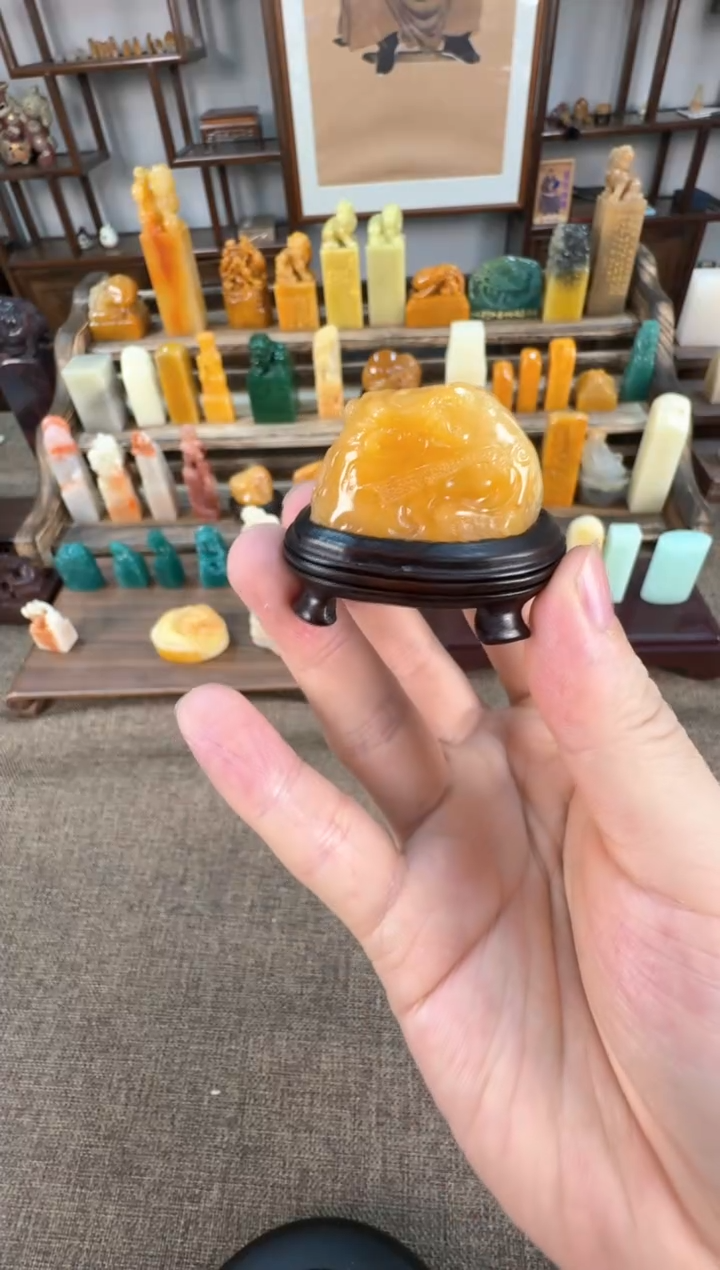 【闪购商品】寿山石印石编号编号A672