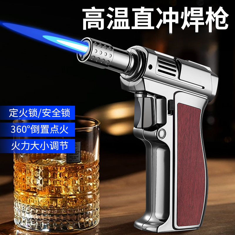 大火力喷火防风耐高温枪手持打火机新款点火器家用烧烤毛生火神器