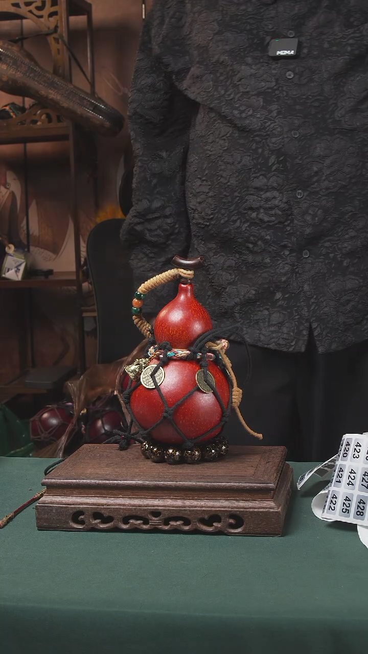 【闪购商品】173大漆酒葫芦一物一图