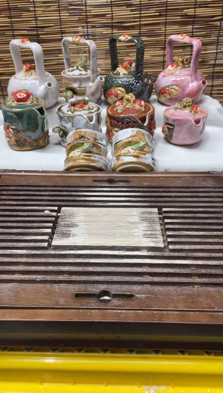 【闪购商品】杯精美粗陶手工柴烧