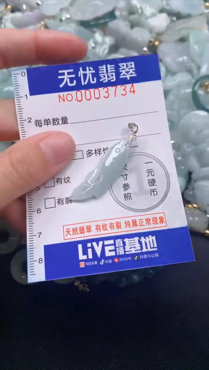 颈饰未镶嵌翡翠3734