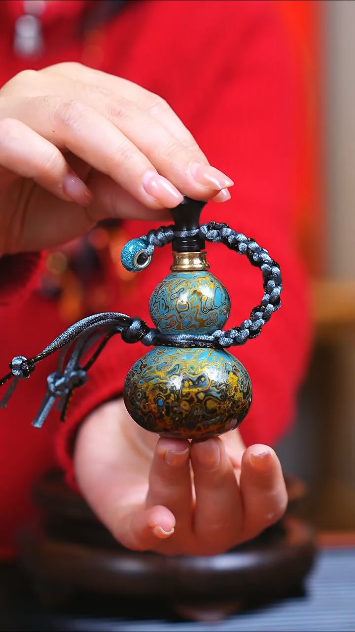 【闪购商品】JB042迎财神臻选非遗大漆手捻