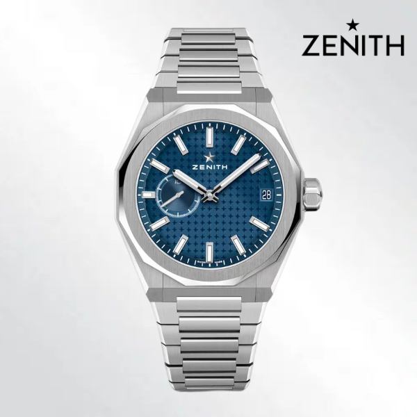 99新 Zenith/真力时 DEFY天际/表径41mm/公价73700元蓝盘手表