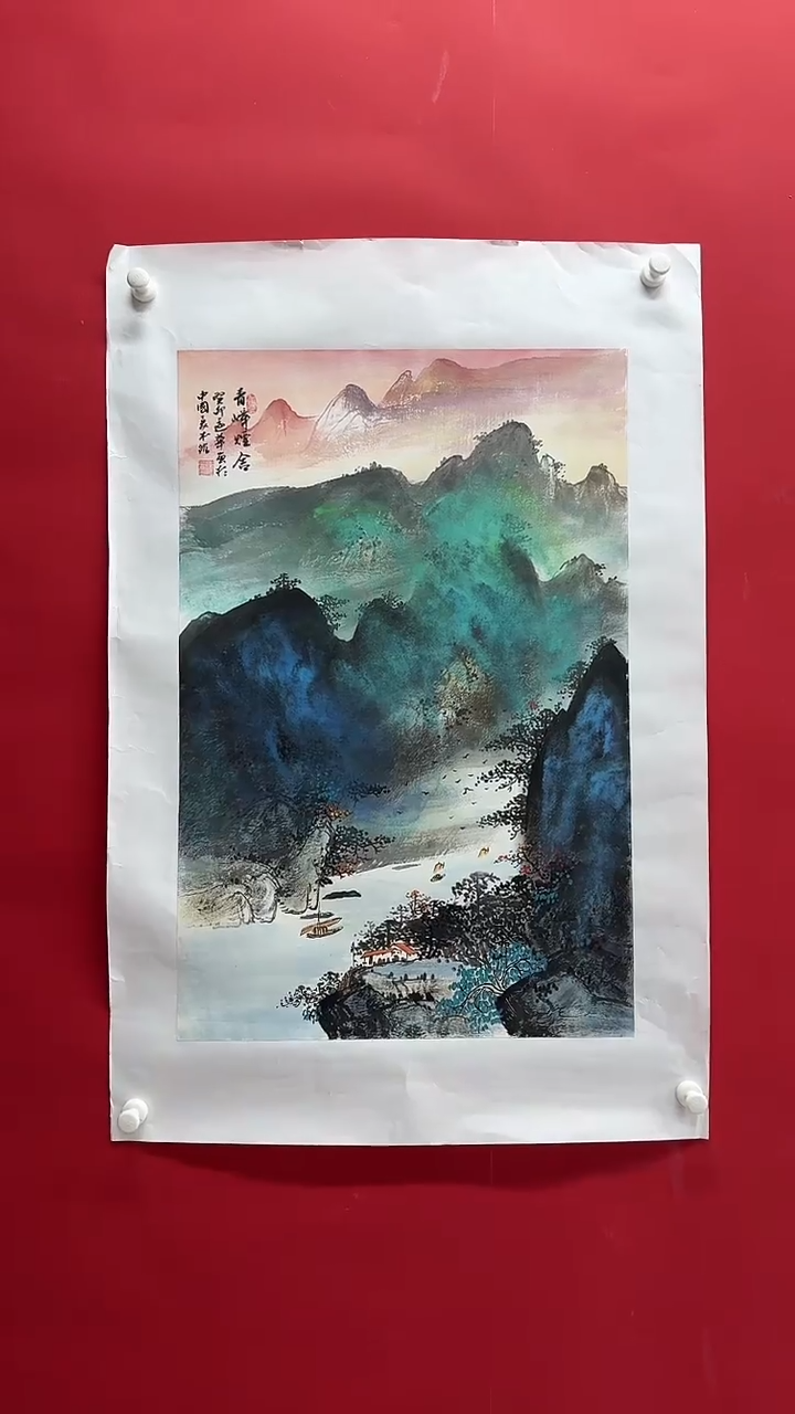 国画作家陆远华纯手绘国画