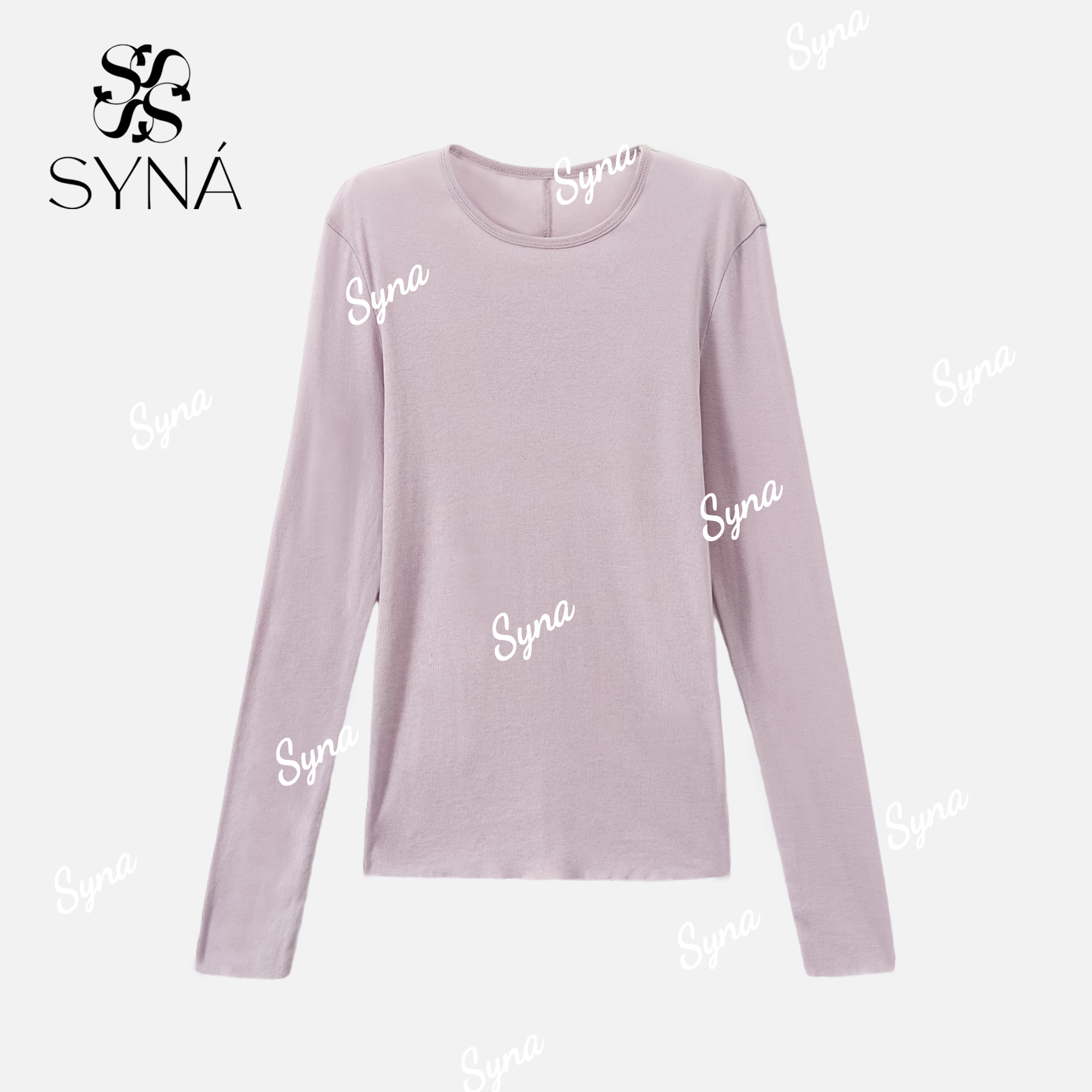 无声叠穿 极简基础百搭圆领轻薄简约针织T