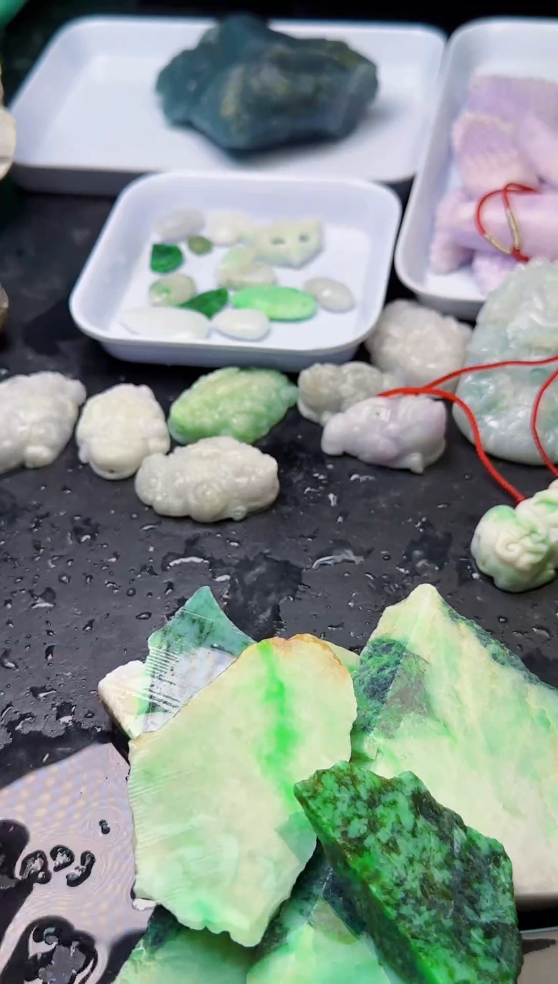 配石翡翠用****0099天然A货翡翠