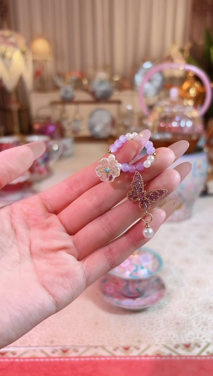 【闪购商品】瓷紫菀蝶 提溜