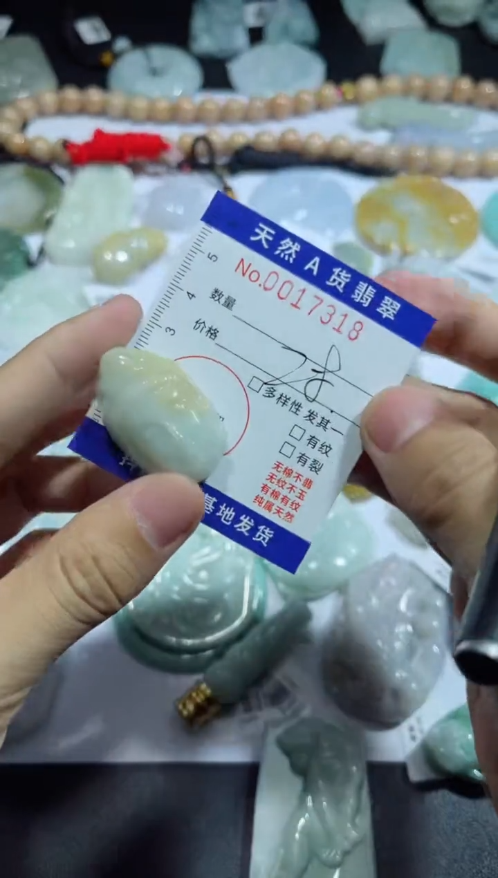 【闪购商品】翡翠颈饰未镶嵌00017318