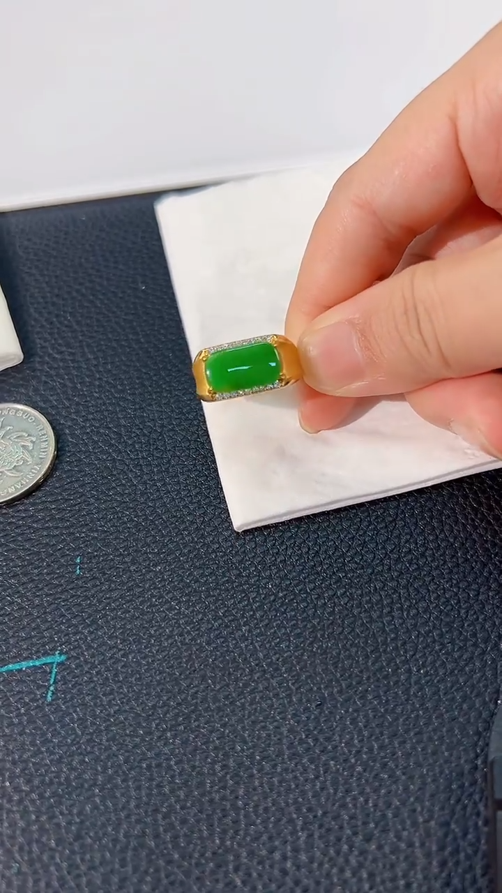 颈饰未镶嵌翡翠 缅料A货/支持复检/一件