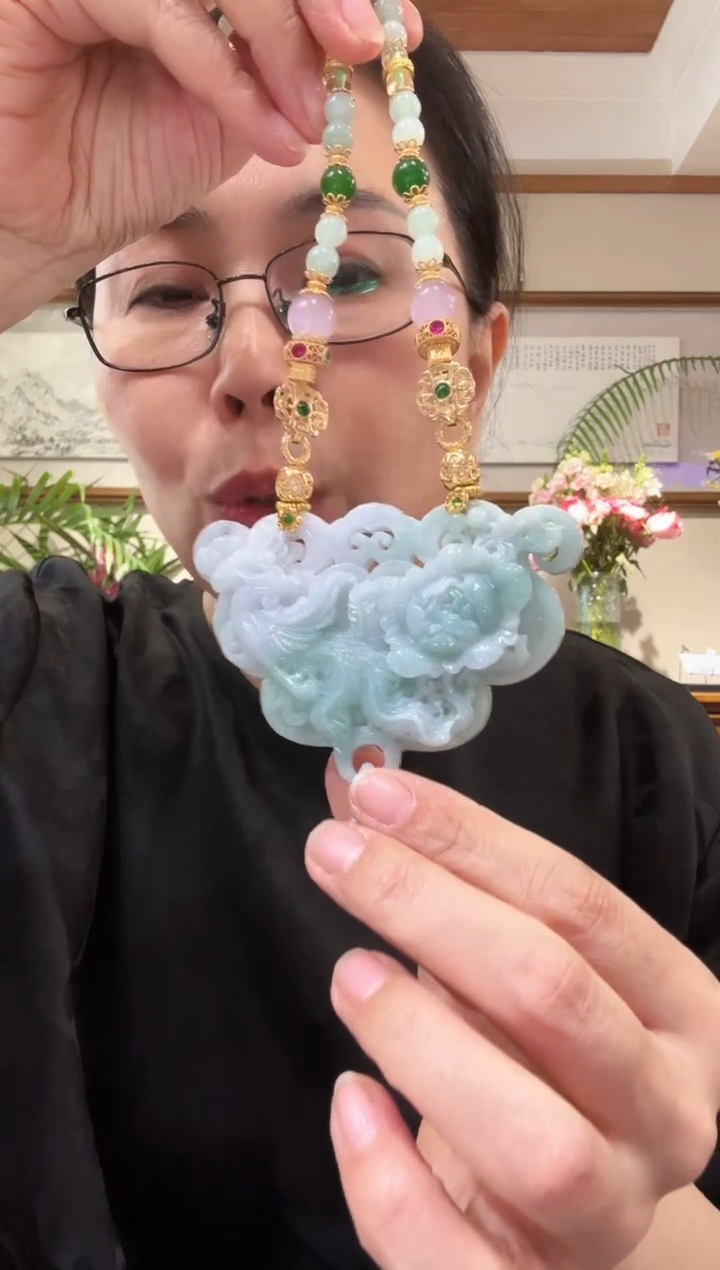 【闪购商品】翡翠颈饰未镶嵌国风