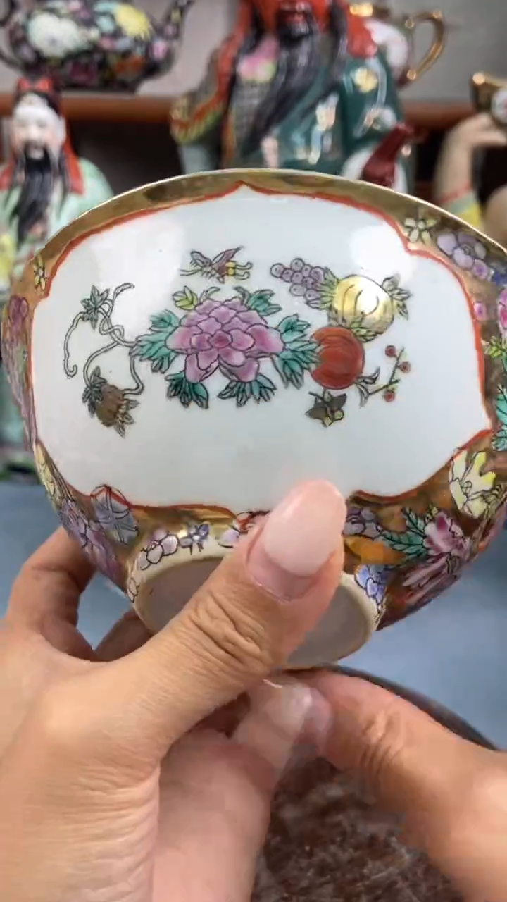 瓷片微瑕慎拍景德镇窑老厂瓷器单件