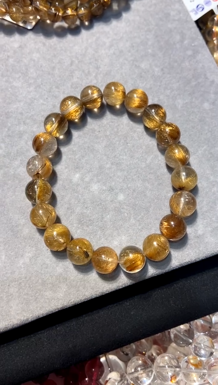 【闪购商品】水晶483-未镶嵌咖啡钛9mm+