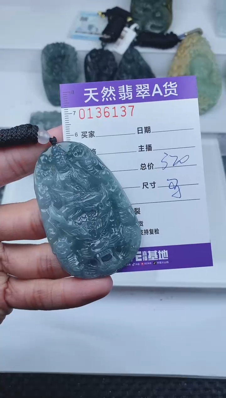 【闪购商品】翡翠颈饰未镶嵌       137