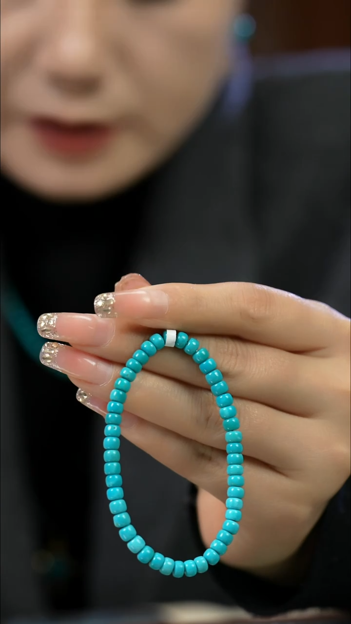 未镶嵌绿松石手串春**铸老型 多样性发一