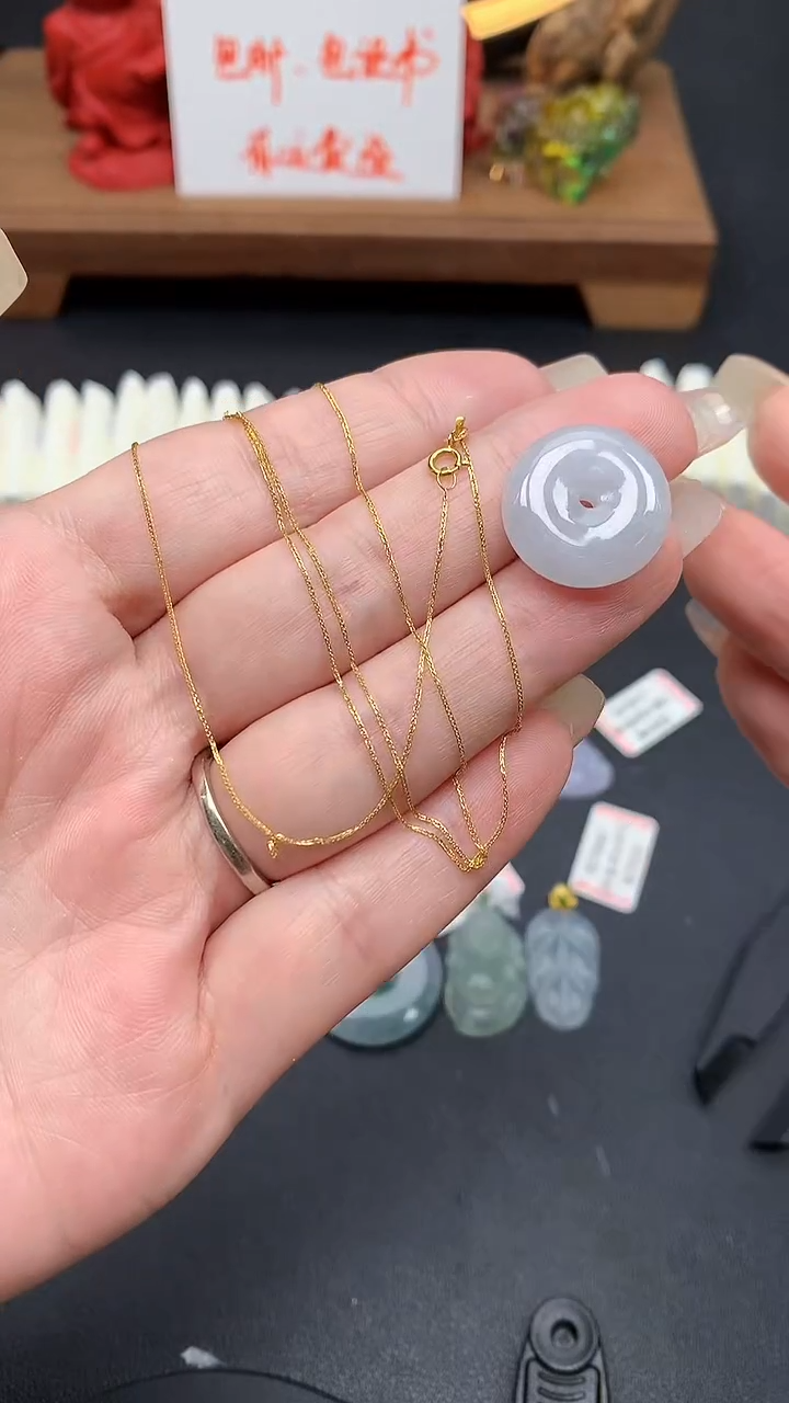 【闪购商品】翡翠套链未镶嵌MS152730