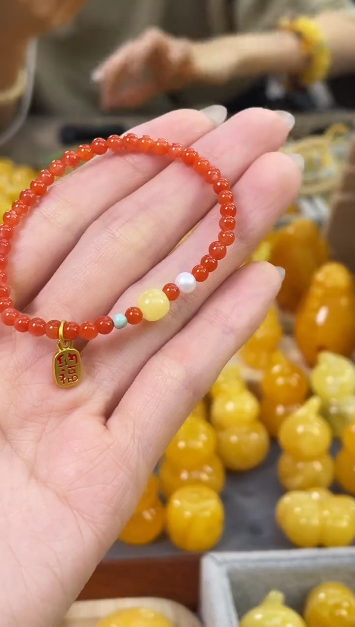 未镶嵌手串南红玛瑙J22