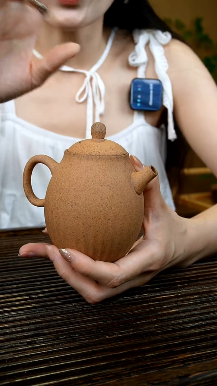 原矿老岩泥黄泥段 文旦壶