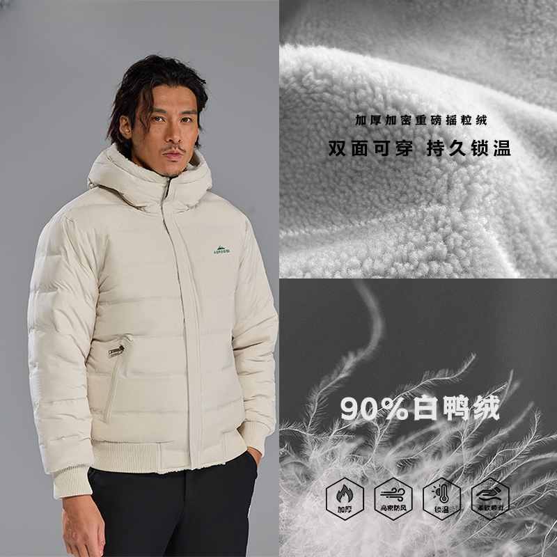 2025户外通勤男女同款羽绒服