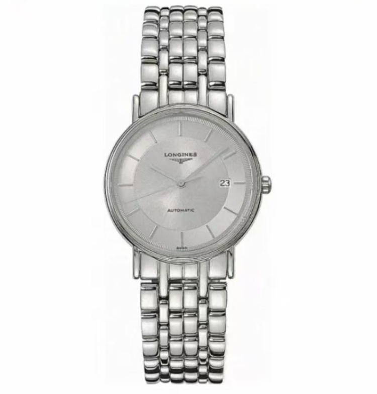 99新 Longines/浪琴 瑰丽系列条刻机械34.5盘xww